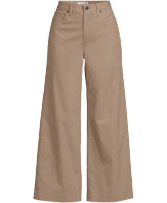Petite Knockabout Chino High Rise 5 Pocket Wide Leg Crop Pants