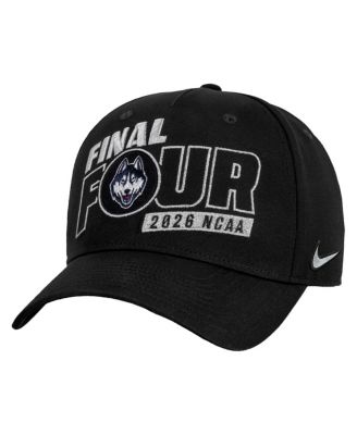 Men's Black UConn Huskies 2026 NCAA Men's Basketball Tournament March Madness Final Four Locker Room Adjustable Hat