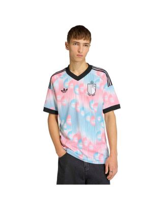 Men's Light Blue Belgium National Team FIFA x World Cup 2026 Replica Jersey
