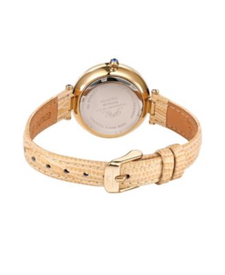 Women's Bellevue Genuine Leather Band Watch 1481DBEL