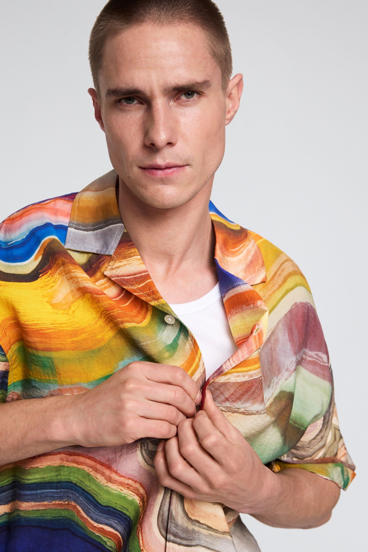 Desigual Men's Abstract print shirt