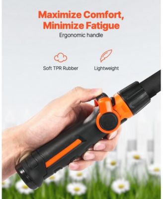 Watering Wand, 36-Inch, 8 Spray Patterns, Heavy Duty Garden Hose Nozzle