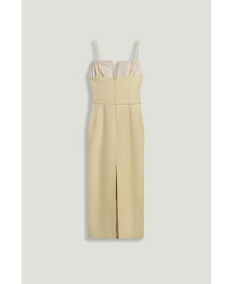 Women's Strappy Belted Midi Dress