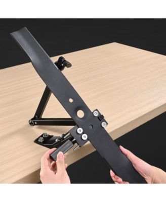 Lawn Mower Blade Sharpener, Adjustable 15degree(s)-45degree(s), with 4 Adapter Pins