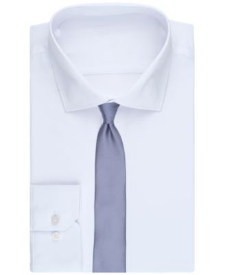 Men's Solid Texture Slim Tie