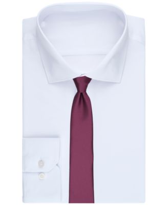 Men's Burnel Micro Check Slim Tie