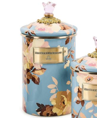 Wild Rose Slate 64 oz. Large Canister