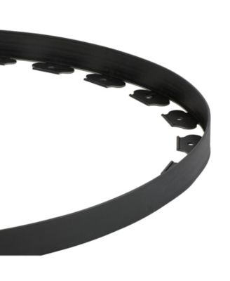 Landscape Edging, 20 ft x 2 in, Flexible Garden Border with 120 Spikes, UV-Resistant