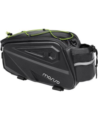 Bike Rear Rack Bag 14L Waterproof Trunk Bag with Shoulder Strap, EVA Cycling Storage Pouch for Commuting, Travel and Outdoor Use