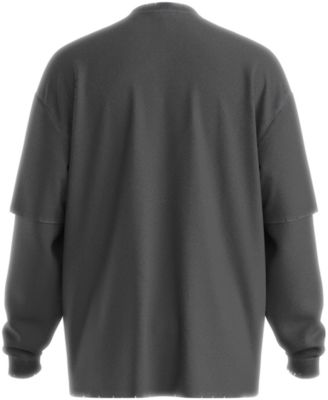 Nenzyon Hybrid-Sleeve Logo T-Shirt