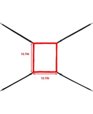 Adjustable Strike Zone Target for Baseball Net,Numbered Pitching Pad,Baseball Softball Target,Practice Throwing and Hitting with Accuracy