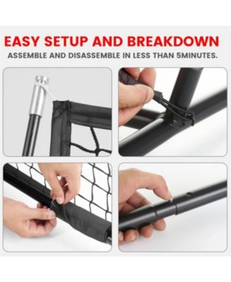 Sports Barrier Net,Sports Net,Barricade Backstop Net,Perfect for Baseball,Softball,Soccer, Basketball,Lacrosse