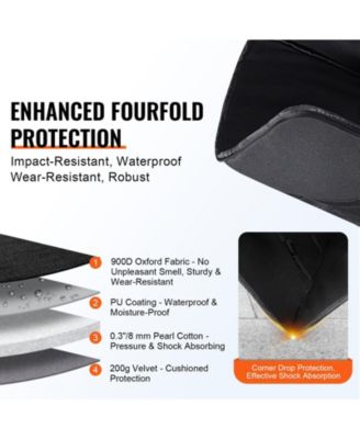 29.9 Inch Telescope Carrying Case with Shoulder Straps and Storage Pockets