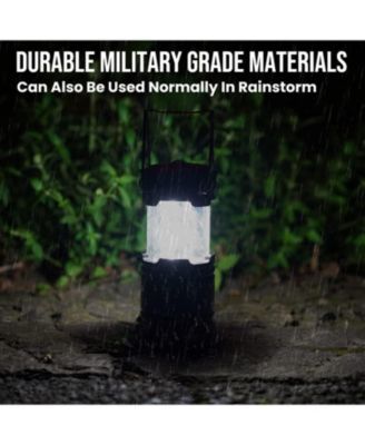 4 Pack LED Camping Lantern Flashlight Light Hurricane Emergency 300 lumens