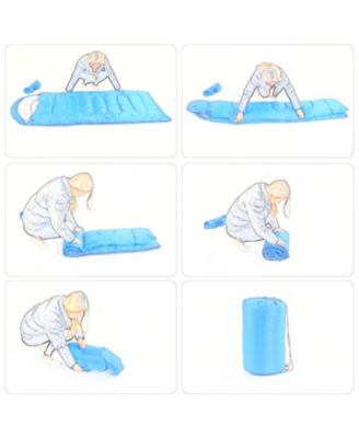 3 Season Lightweight Waterproof Sleeping Bag for Camping Hiking Backpacking