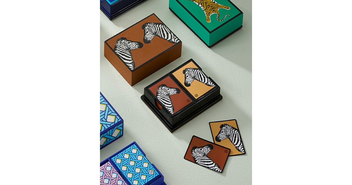 Детские игрушки Jonathan Adler Zebras Lacquer Card Set — фото 4