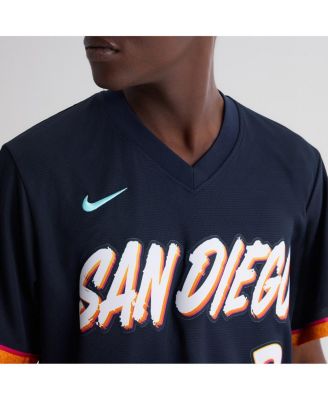 Men's Xander Bogaerts Black San Diego Padres 2026 City Connect Stadium Jersey