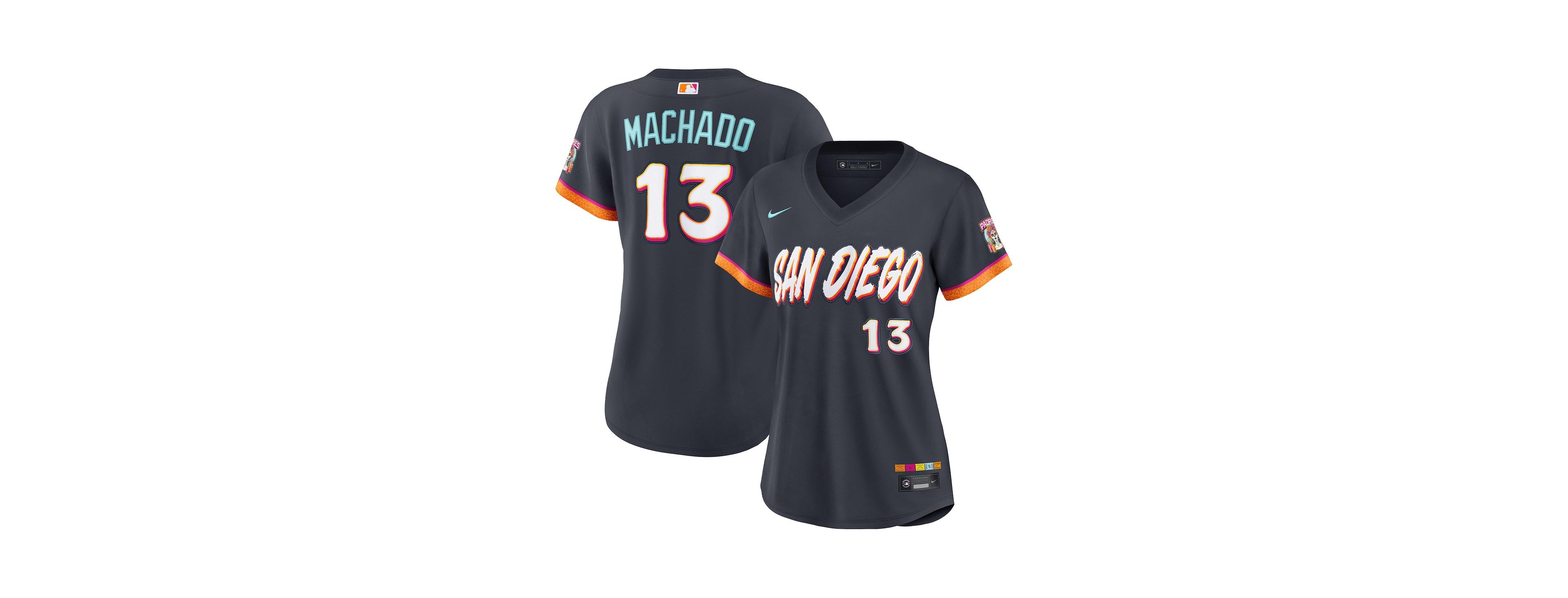 Nike Women's Manny Machado Black San Diego Padres 2026 City Connect Stadium Jersey