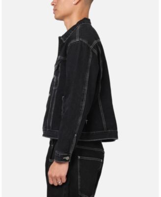 Men's Fray Trucker Denim Jacket