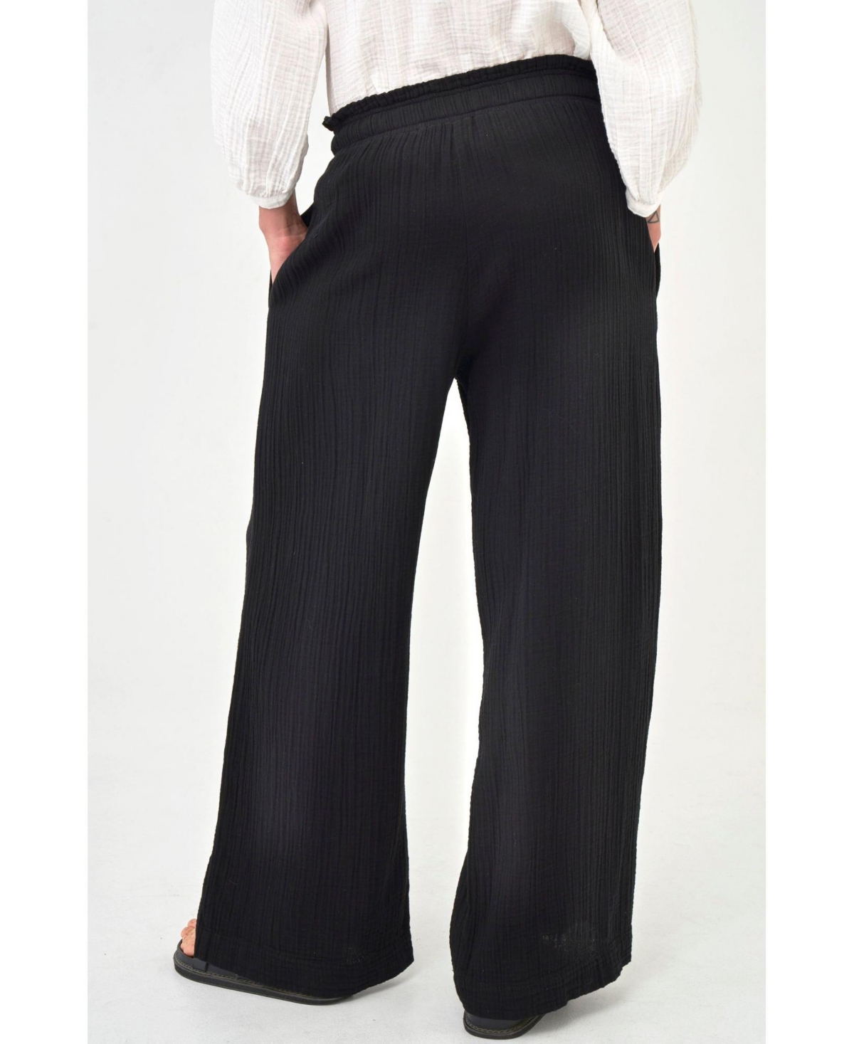 Ocean+Main Women's Gauze Palazzo Pant