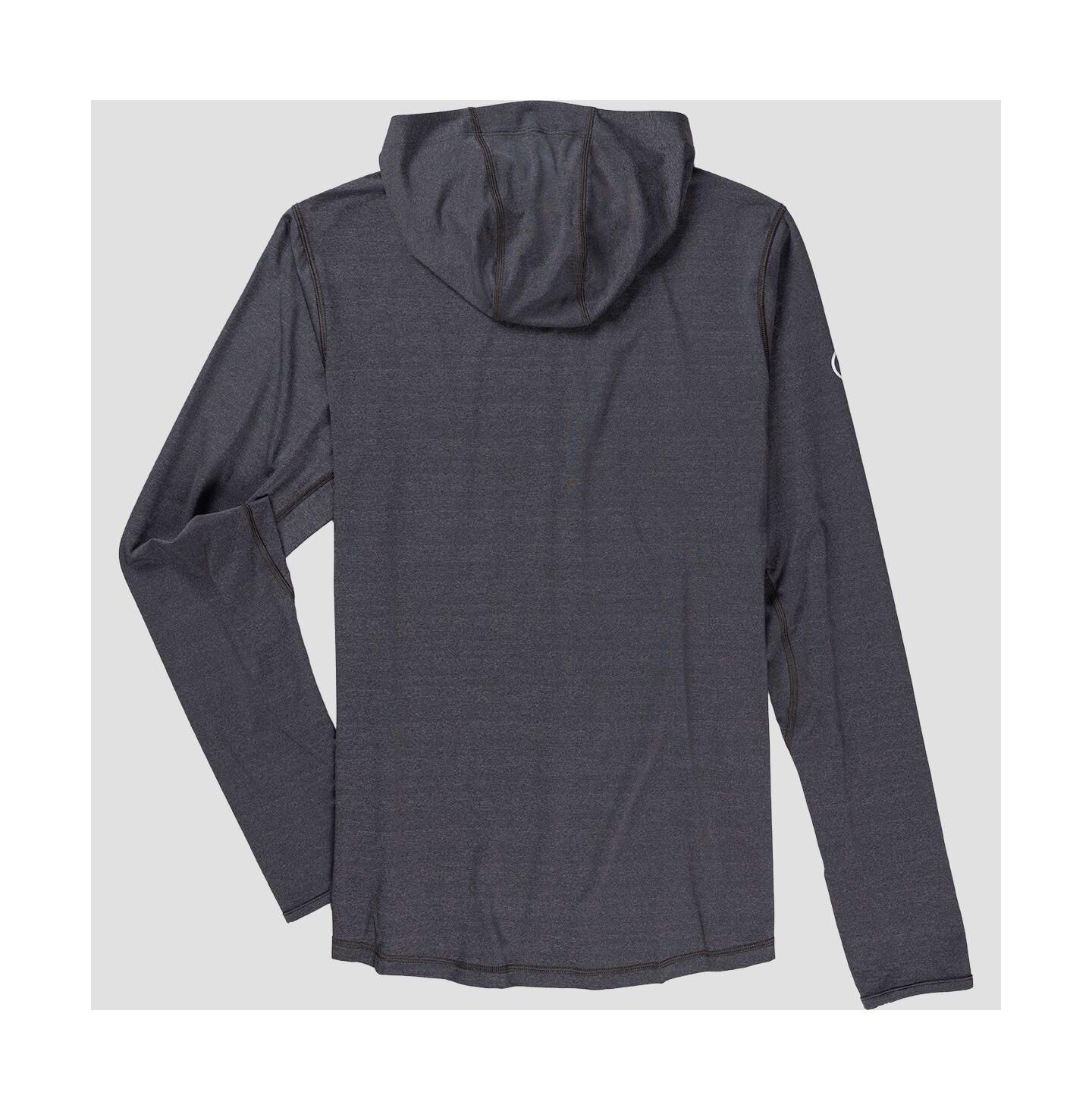 Мужское худи Backcountry Tahoe Pro LT Sun Performance Shirts Long Sleeve, цвет: Чёрный — фото 8