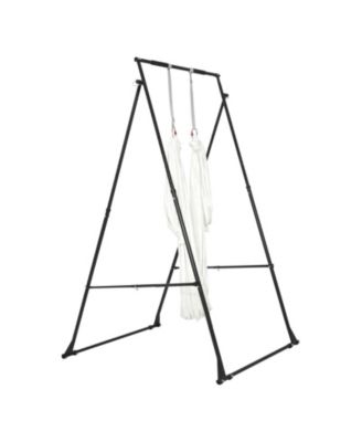 Yoga Stand Frame 440 lbs Triangular Rig with Hammock