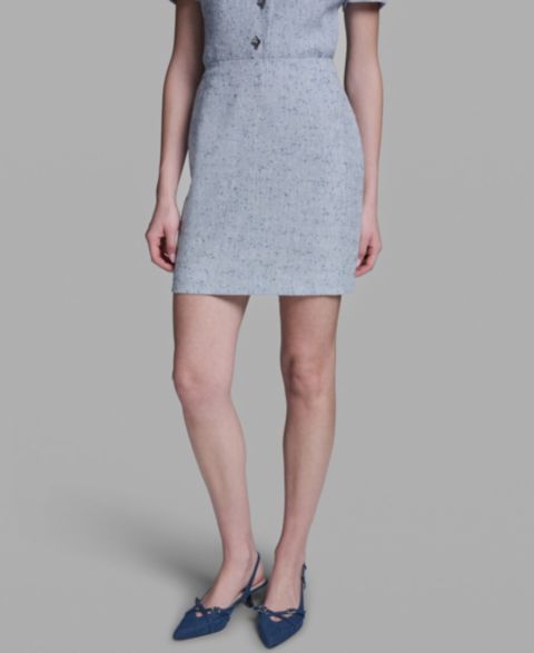 Женская юбка BCBG Novelty Mini, цвет: Светлый разноцветный