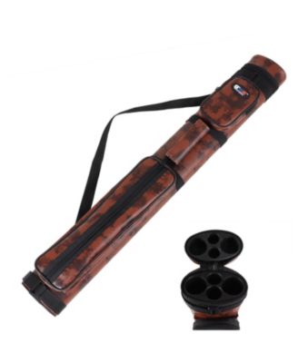 2x2 Oval Hard Billiard Pool Cue Stick Carrying Case, Billiard Cue Case, Billiard Accessories