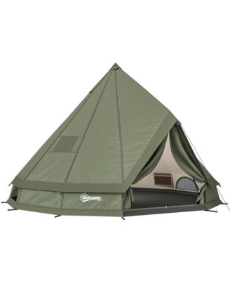 Teepee Tent Waterproof for 4-6 People , Army