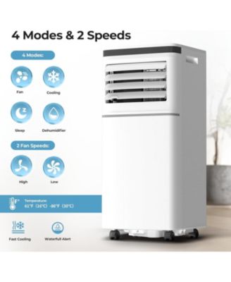 10,000 BTU Portable AC, 3-in-1, Timer, Sleep, Remote