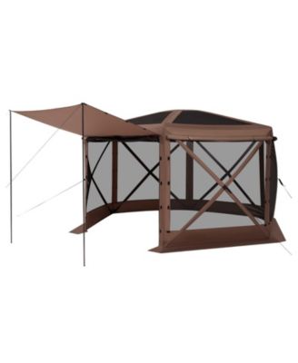 Pop-Up Gazebo Screen Tent for 8-10 People