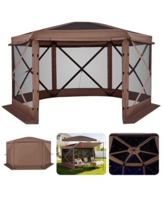 Pop-Up Gazebo Screen Tent for 8-10 People