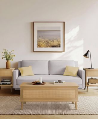 Teagan 23.75" Wood Side Table