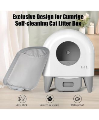 Self Cleaning Litter Box Open Top Automatic Litter Box with App Control for Multiple Cats