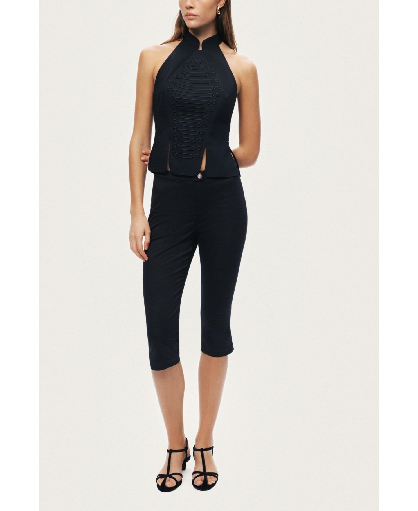 Женский топ NOCTURNE Halter Neck Structured — фото 2