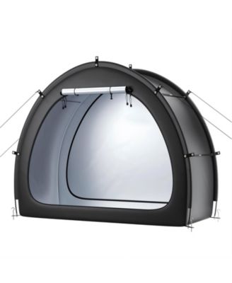 Outdoor Bike Storage Tent for 1 to 2 Bicycles with Dual Zippers