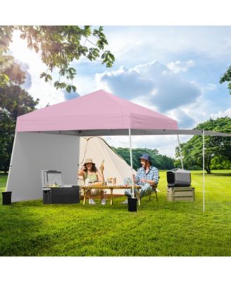 Outdoor Canopy Tent Pop Up with Convertible Sidewalls