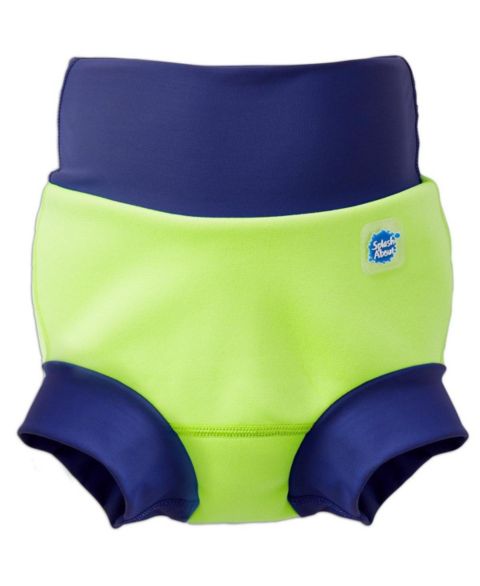 Детские плавательные подгузники Splash About Happy Nappy, цвет: Лаймовый / Тёмно-синий