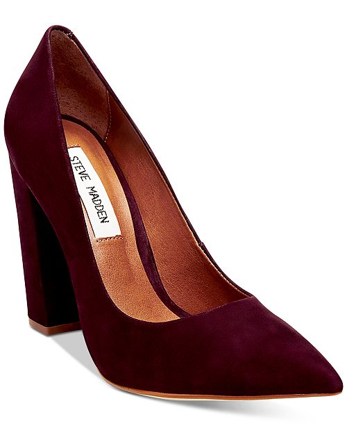 macys steve madden pumps