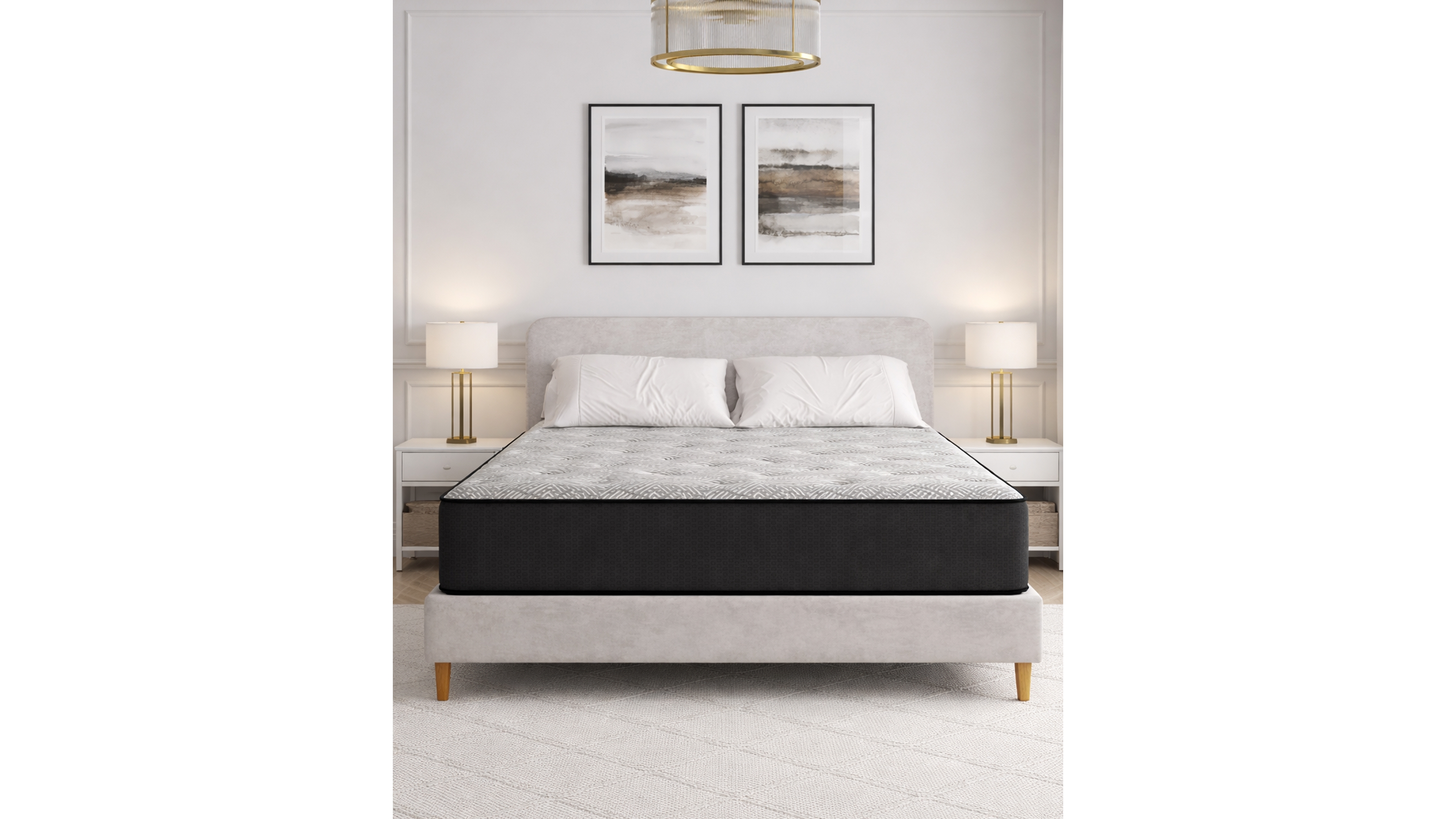Restonic Ascot 12" Firm Tight Top Mattress in a Box, Twin Xl