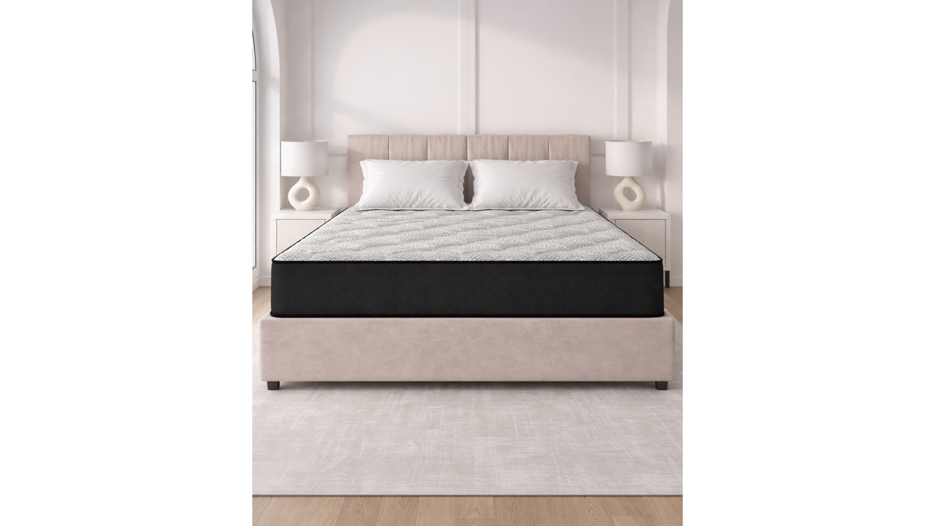 Restonic Ascot 10" Plush Tight Top Mattress in a Box, King