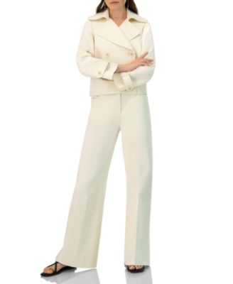 Women's Short Cotton Trench Coat