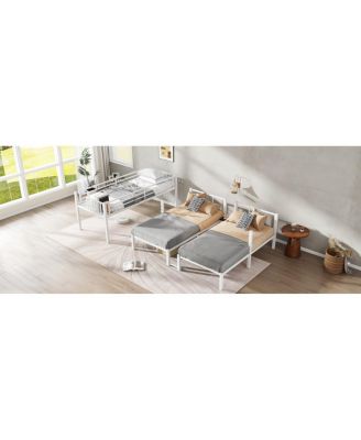 Metal Triple Bunk Bed