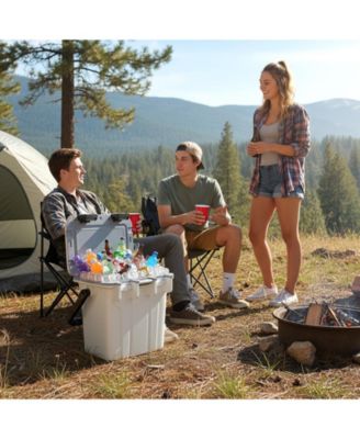 Ultra-Light Injection Molded Cooler 21 QT Hard Ice Chest