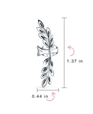 Climber Cartilage Leaf Ear Cuffs Wrap For Non Pierced Earrings