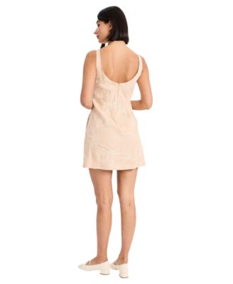 beige dress macys Macy Dress Satin Rust main image 1