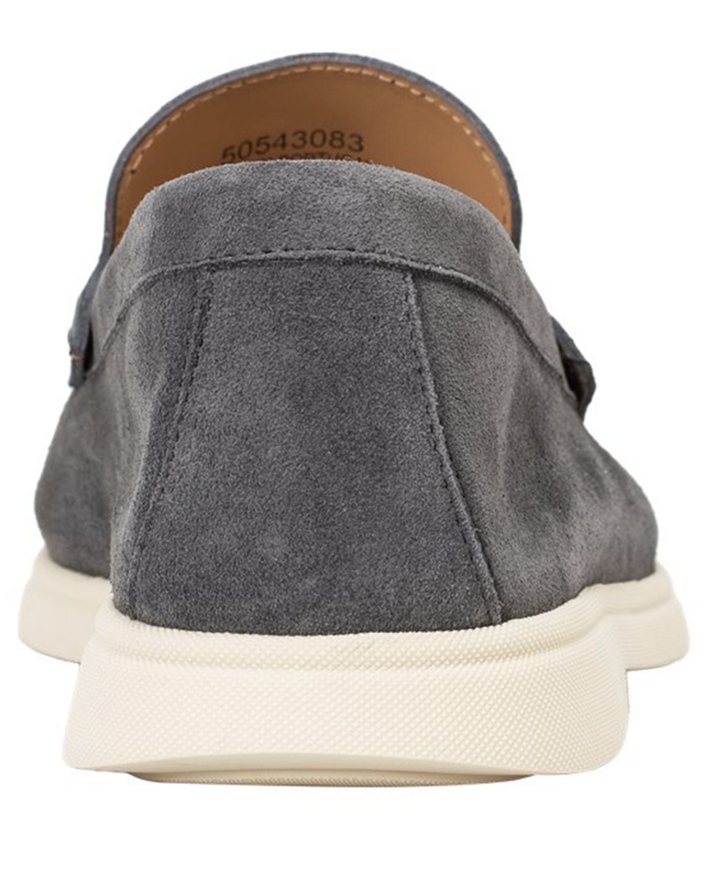 Мужские туфли Hugo Boss Sienne Round-Toe, цвет: Серый — фото 2