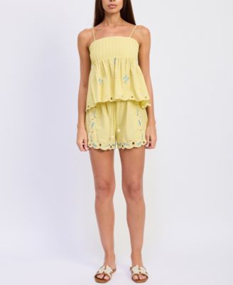 Women's Sleeveless Square Neck Top
