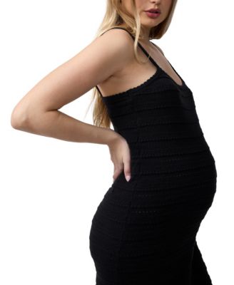 Maternity Ingrid + Isabel Textured Body Con Sweater Dress