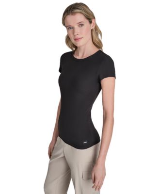 Women's Hudson Rib Crew Neck T-Shirt